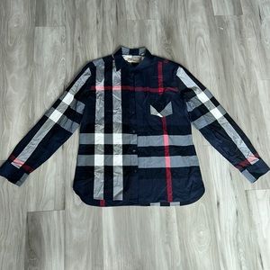 Burberry button down shirt